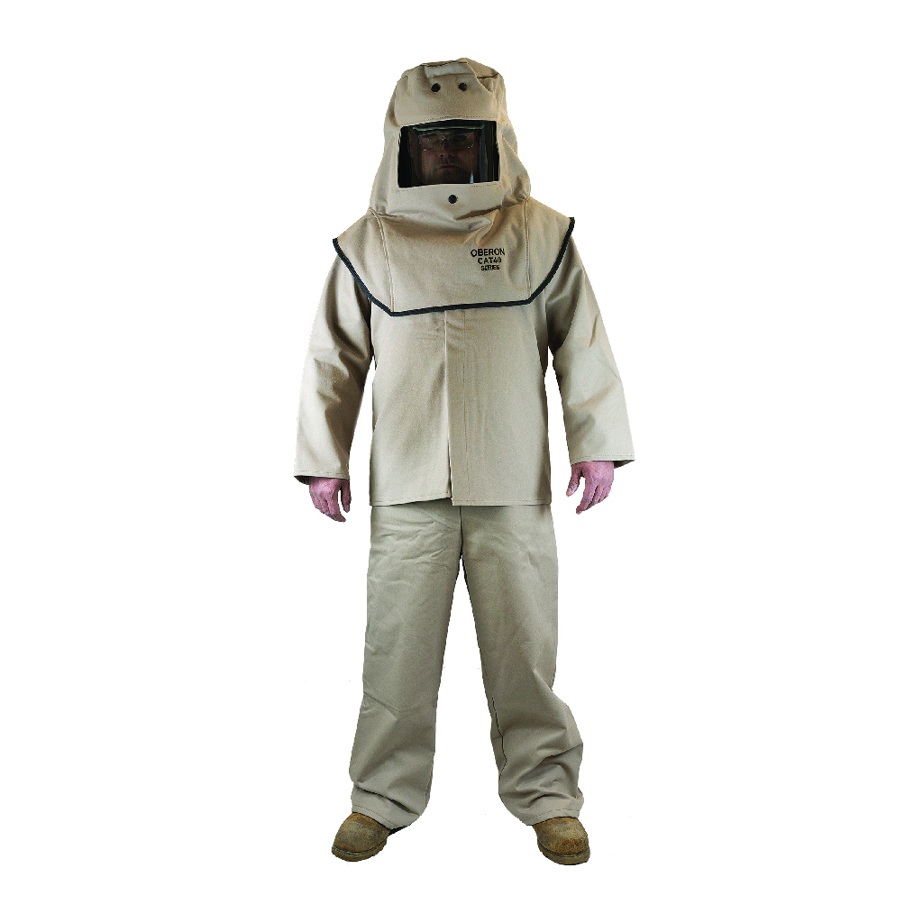 CAT4 Series Arc Flash Hood, Coat, & Bib Suit Set - Size S | Ward